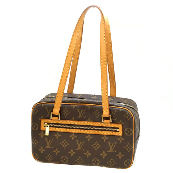 imgrc0082994525 Louis Vuitton Cite MM Handbag Canvas Brown