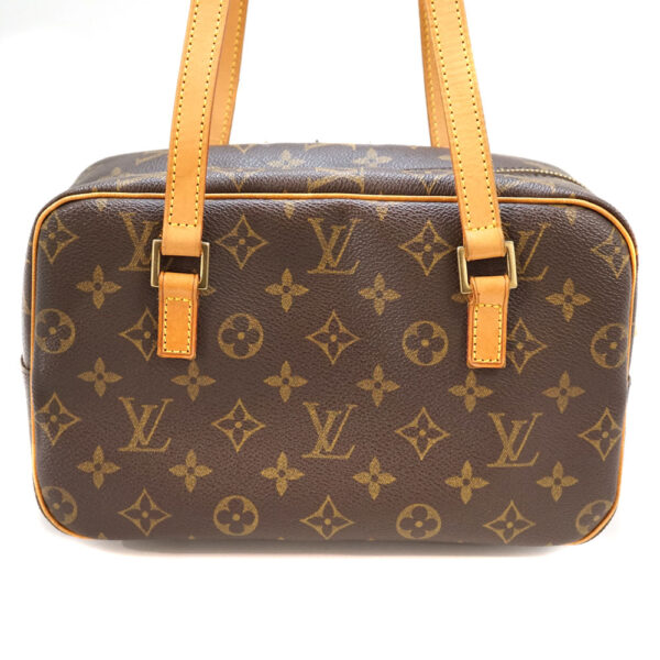 imgrc0082994526 Louis Vuitton Cite MM Handbag Canvas Brown