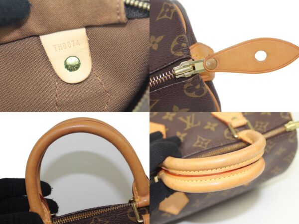 imgrc0083001324 Louis Vuitton Speedy 25 Monogram Bag Brown