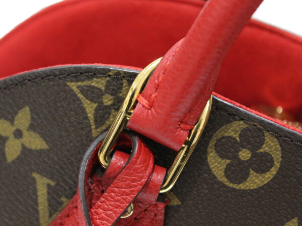 imgrc0083264740 Louis Vuitton Alma Bag Into Bag Monogram Handbag Red