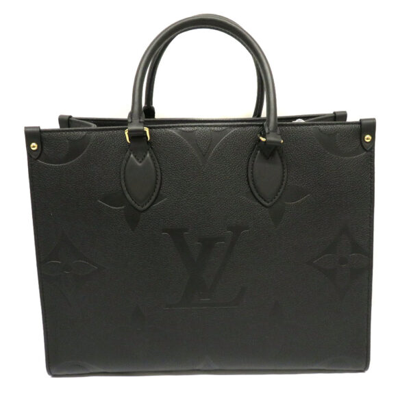 imgrc0083314492 Louis Vuitton On the Go MM Tote Bag Monogram Empreinte Black