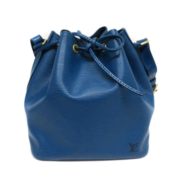 imgrc0083340199 Louis Vuitton Petit Noe Drawstring Bag Epi Leather Blue