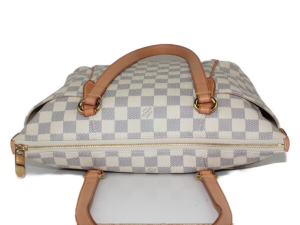 imgrc0083344432 Louis Vuitton Totally PM Damier Azur Tote Bag White Gray