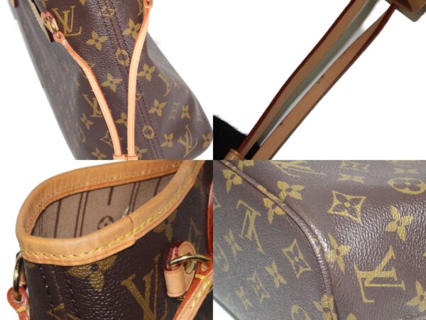 imgrc0083554248 Louis Vuitton Neverfull PM Monogram Tote Bag Brown