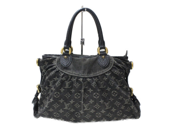 imgrc0083564281 Louis Vuitton Neo Cabby GM Monogram Denim Handbag