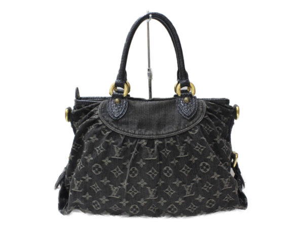 imgrc0083564284 Louis Vuitton Neo Cabby GM Monogram Denim Handbag