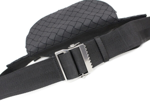 imgrc0083567959 Bottega Veneta Belt Bag Intrecciato Rubber Black