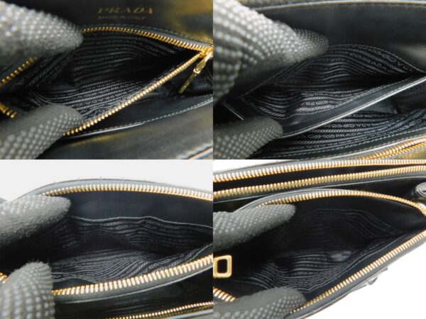 imgrc0083620570 Prada Diagram Mini Handbag Leather Black