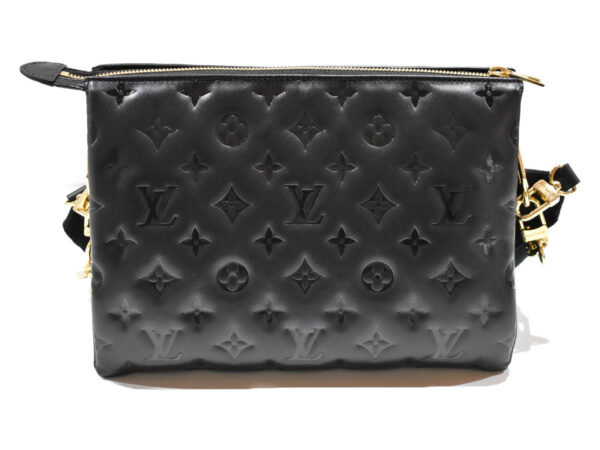 imgrc0083719816 Louis Vuitton Cousin PM Shoulder Bag Monogram Calf Leather Noir