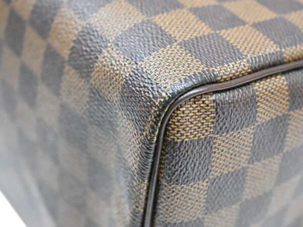 imgrc0083719888 Louis Vuitton Speedy 25 Damier Canvas Handbag Brown