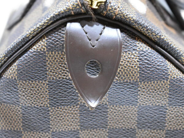 imgrc0083719889 Louis Vuitton Speedy 25 Damier Canvas Handbag Brown