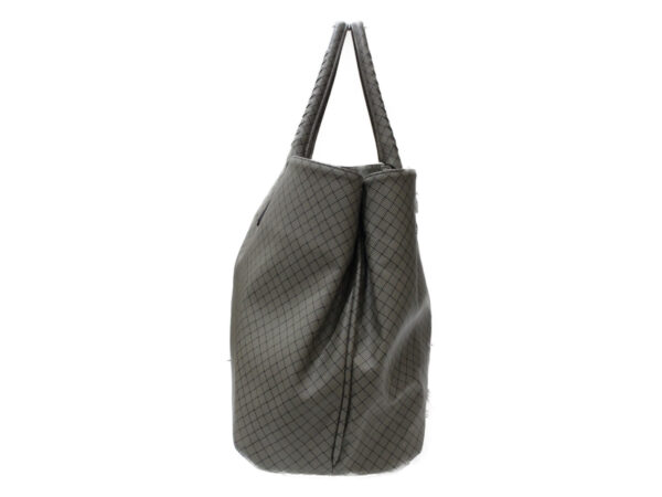 imgrc0083796385 Bottega Veneta Intreccio Jet Tote Bag Leather Gray