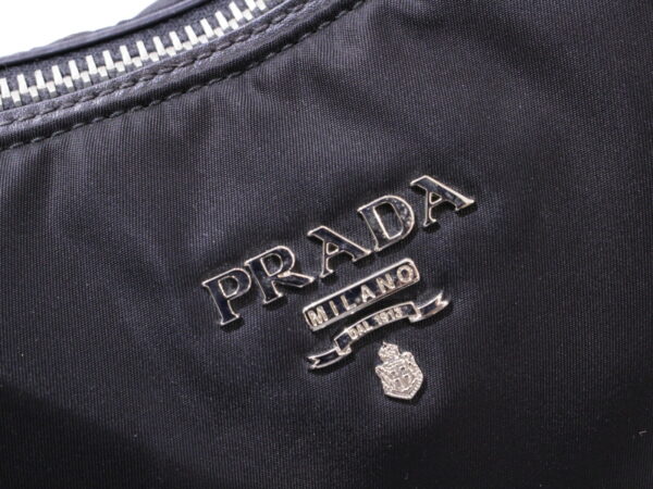 imgrc0083801585 Prada 2WAY Bag Nylon Leather Black