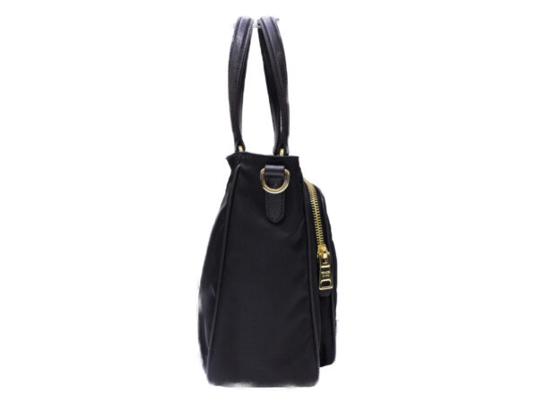 imgrc0083806763 Prada Tote Bag Nylon Leather Black