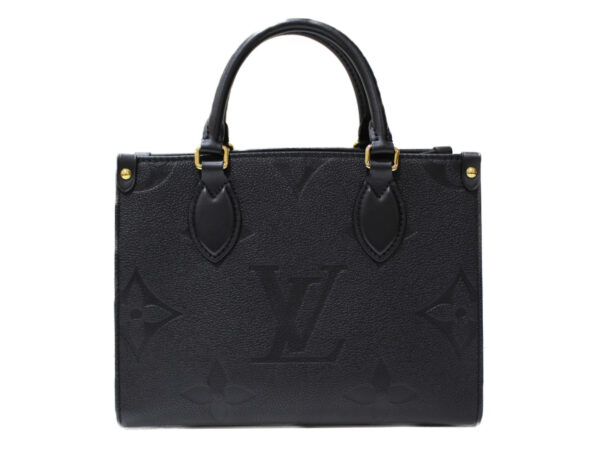 imgrc0083808261 Louis Vuitton On the Go PM Empreinte Shoulder Bag Noir Black