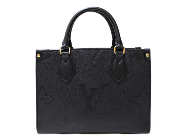 imgrc0083808264 Louis Vuitton On the Go PM Empreinte Shoulder Bag Noir Black