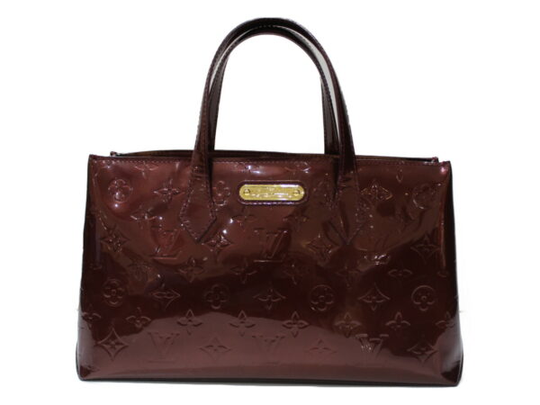 imgrc0083823964 Louis Vuitton Wilshire PM Vernis Handbag Rouge Fauvist Wine Red