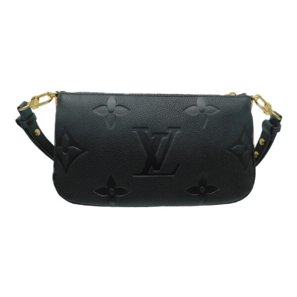 imgrc0083830862 Louis Vuitton Multi Pochette Accessoire Monogram Empreinte Noir