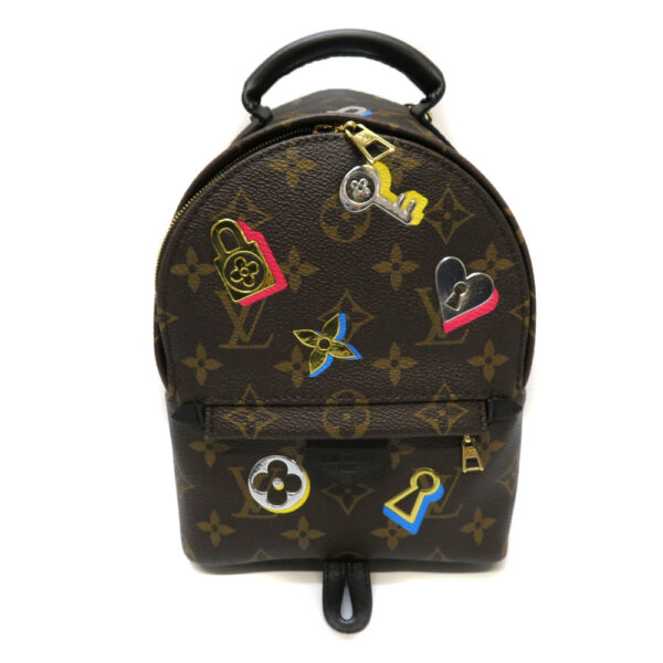 imgrc0083895464 Louis Vuitton Palm Springs Mini Monogram Lovelock Backpack Brown