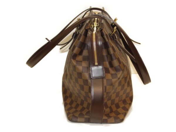 imgrc0083901368 Louis Vuitton Chelsea Damier Ebene Tote Bag Brown