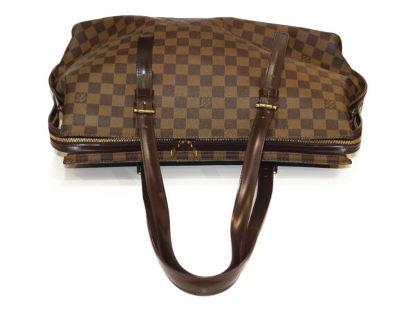 imgrc0083901371 Louis Vuitton Chelsea Damier Ebene Tote Bag Brown