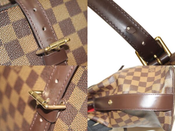 imgrc0083901377 Louis Vuitton Chelsea Damier Ebene Tote Bag Brown