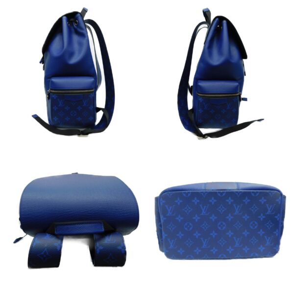 imgrc0083908669 Louis Vuitton Backpack Monogram Eclipse Taiga Cobalt Blue