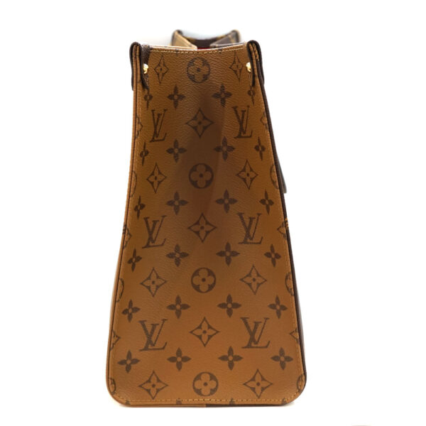 imgrc0084491444 Louis Vuitton On the Go MM Tote Bag Canvas Brown