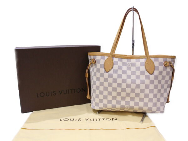 imgrc0084581318 Louis Vuitton Neverfull PM Damier Azur Tote Bag