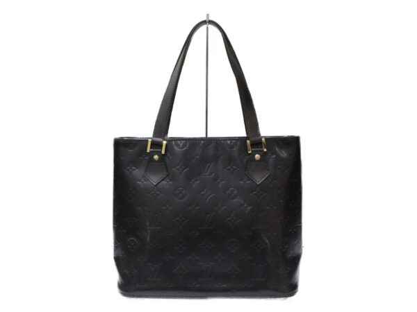 imgrc0084600457 Louis Vuitton Stockton Monogram Matte Tote Bag Black Blue