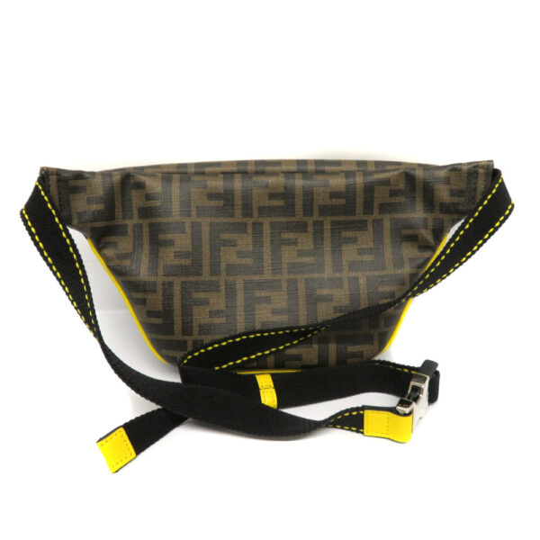 imgrc0084686804 Fendi Body Bag Waist Bag Zucca Pattern Yellow Brown