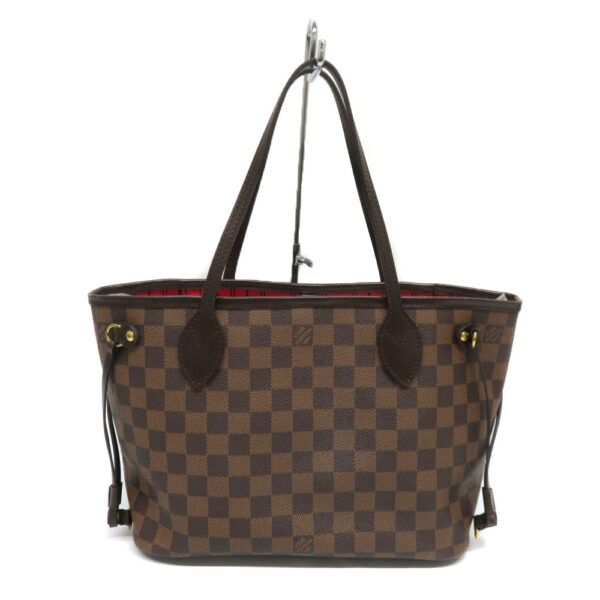 imgrc0084689784 Louis Vuitton Neverfull PM Damier Ebene Tote Bag Brown