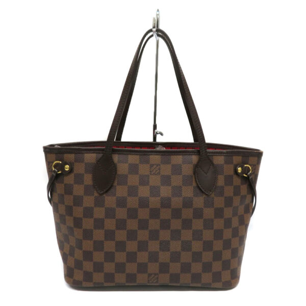 imgrc0084689785 Louis Vuitton Neverfull PM Damier Ebene Tote Bag Brown