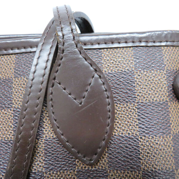 imgrc0084689801 Louis Vuitton Neverfull PM Damier Ebene Tote Bag Brown