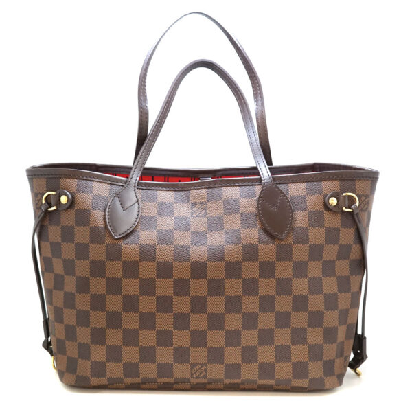 imgrc0084720630 Louis Vuitton Neverfull PM Tote Bag Canvas Brown