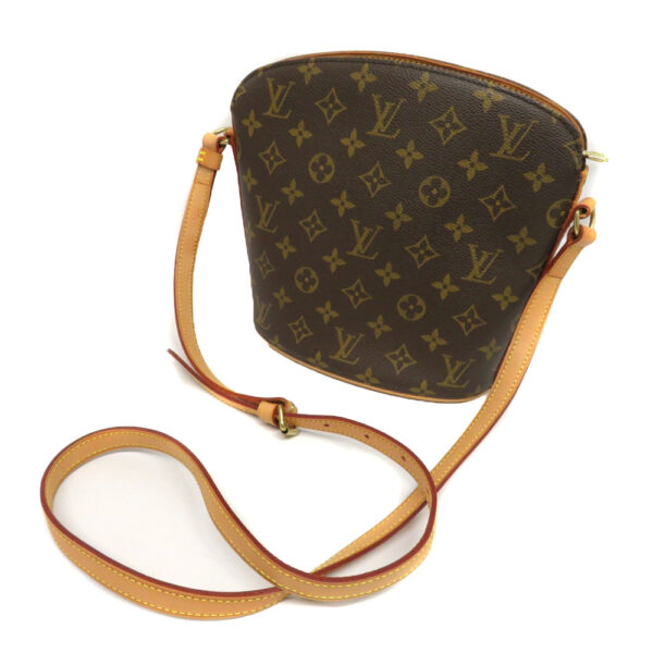 imgrc0084910059 Louis Vuitton Drouot Shoulder Bag Monogram Canvas Brown