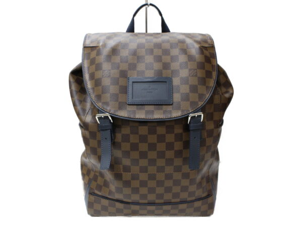 imgrc0084998618 Louis Vuitton Runner Damier Rucksack Blue