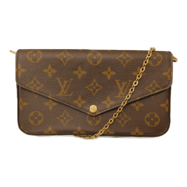 imgrc0085160364 Louis Vuitton Pochette Felicie Monogram Canvas Shoulder Bag