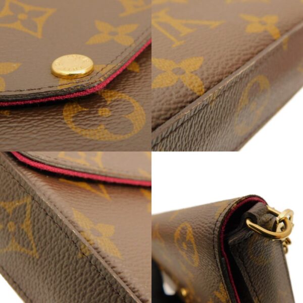 imgrc0085160369 Louis Vuitton Pochette Felicie Monogram Canvas Shoulder Bag