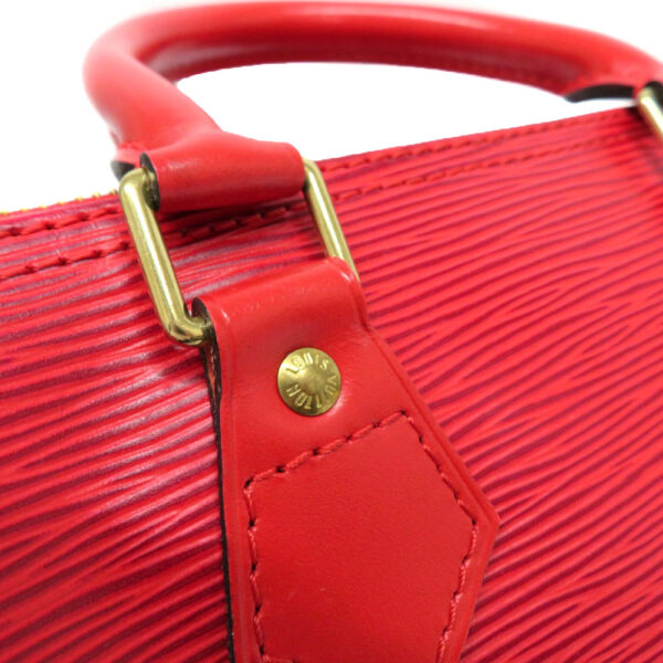 imgrc0085223503 Louis Vuitton Speedy 25 Bag Epi Leather Red