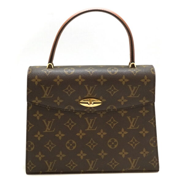 imgrc0085231158 Louis Vuitton Malherbe Handbag Canvas Brown