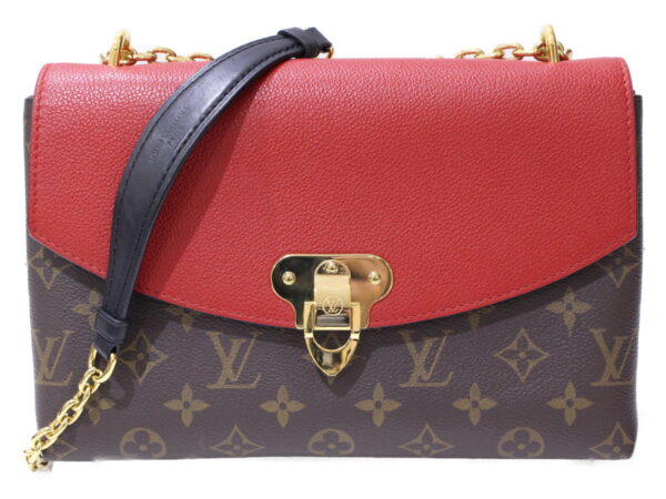 imgrc0085236545 Louis Vuitton Saint Placido Monogram Shoulder Bag Red