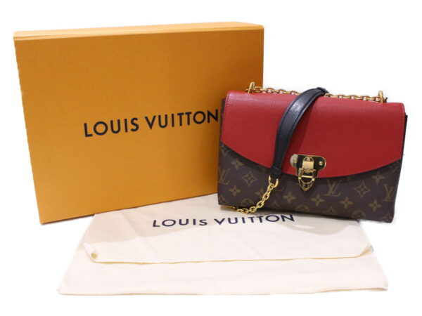 imgrc0085236602 Louis Vuitton Saint Placido Monogram Shoulder Bag Red