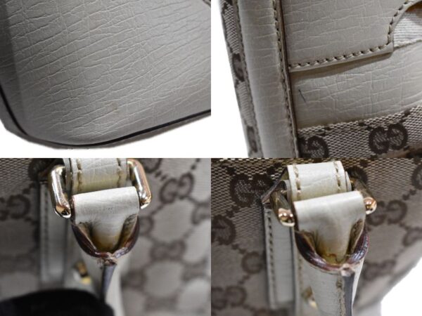 imgrc0085261415 Gucci Horsebit Tote Bag Canvas Leather Beige