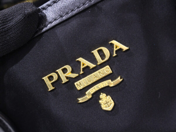 imgrc0085293598 Prada 2WAY Bag Nylon X Leather Black