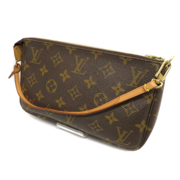 imgrc0085304234 Louis Vuitton Pochette Accessory Pouch Monogram Canvas Brown