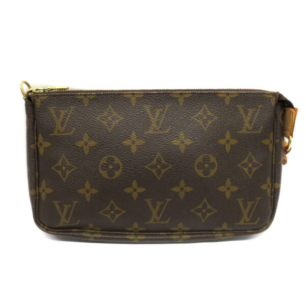 imgrc0085304235 Louis Vuitton Pochette Accessory Pouch Monogram Canvas Brown