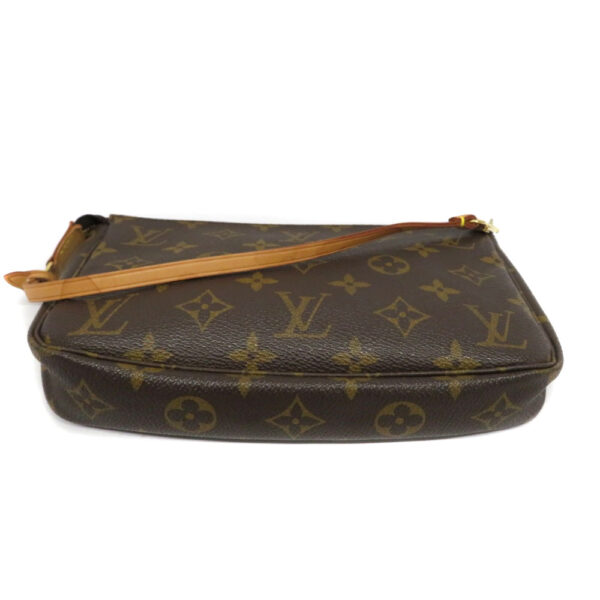 imgrc0085304237 Louis Vuitton Pochette Accessory Pouch Monogram Canvas Brown