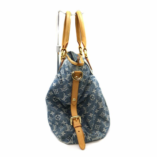 imgrc0085367051 Louis Vuitton Neo Cabby MM Handbag Monogram Denim Blue