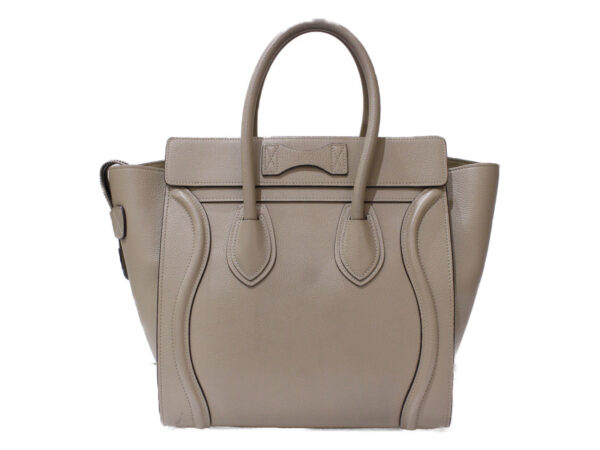 imgrc0085443291 Celine Luggage Micro Leather Handbag Beige